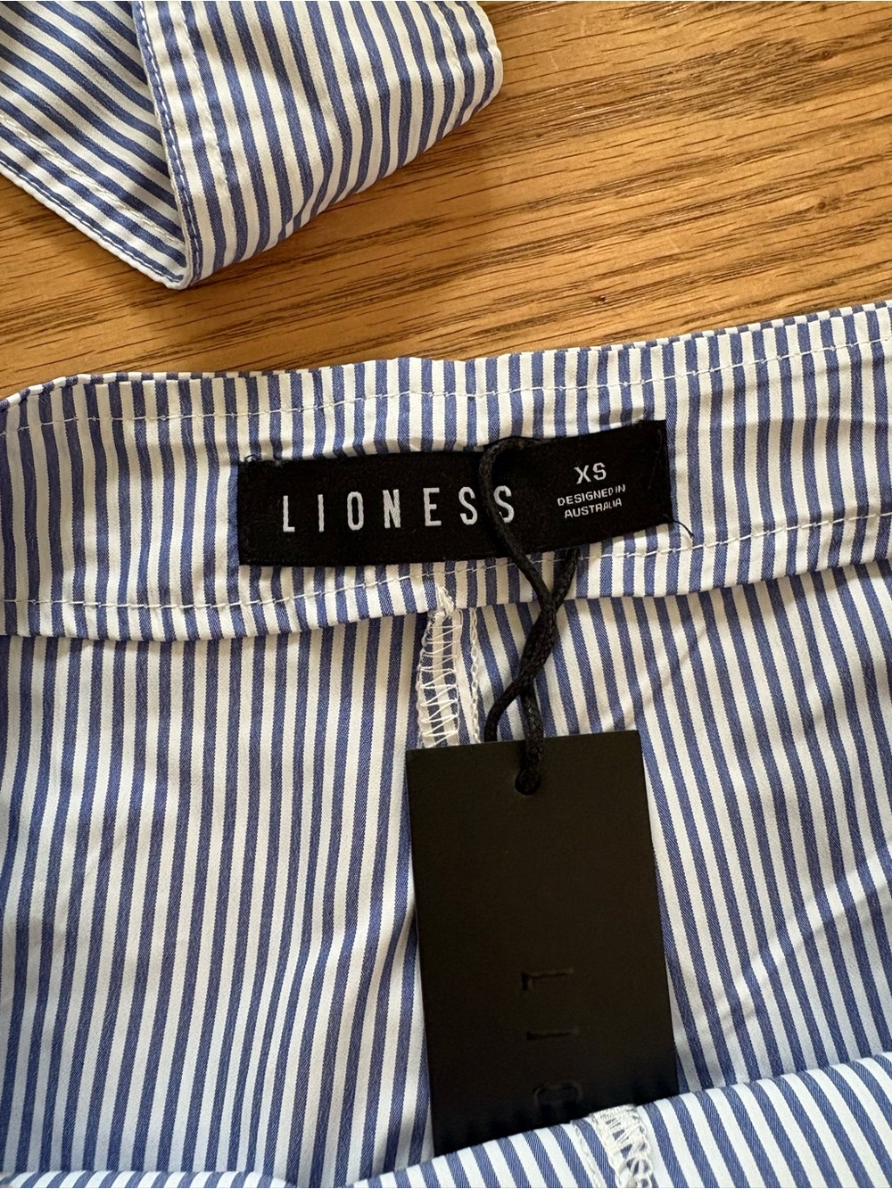 Lioness Blue and White Striped Top & Skort Set - Picture 5 of 7